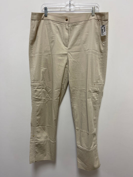 Tan Pants Cargo & Utility Chicos, Size 14