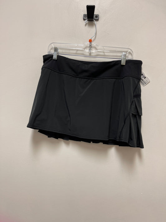 Black Athletic Skort Lululemon, Size 10