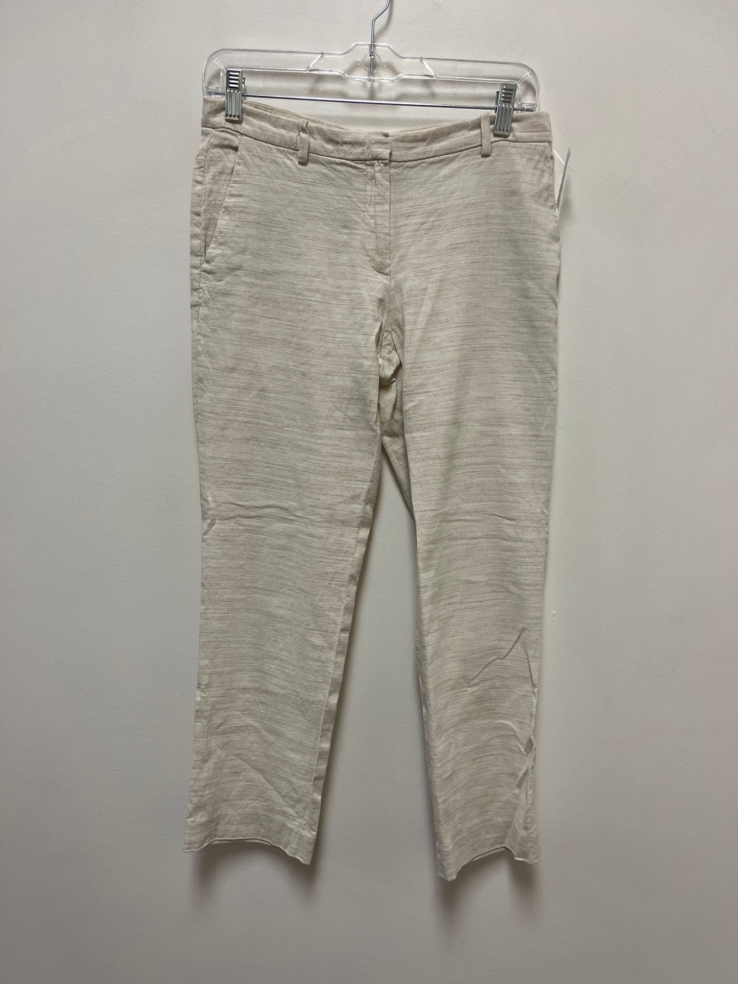 Cream Pants Cropped Theory, Size 0