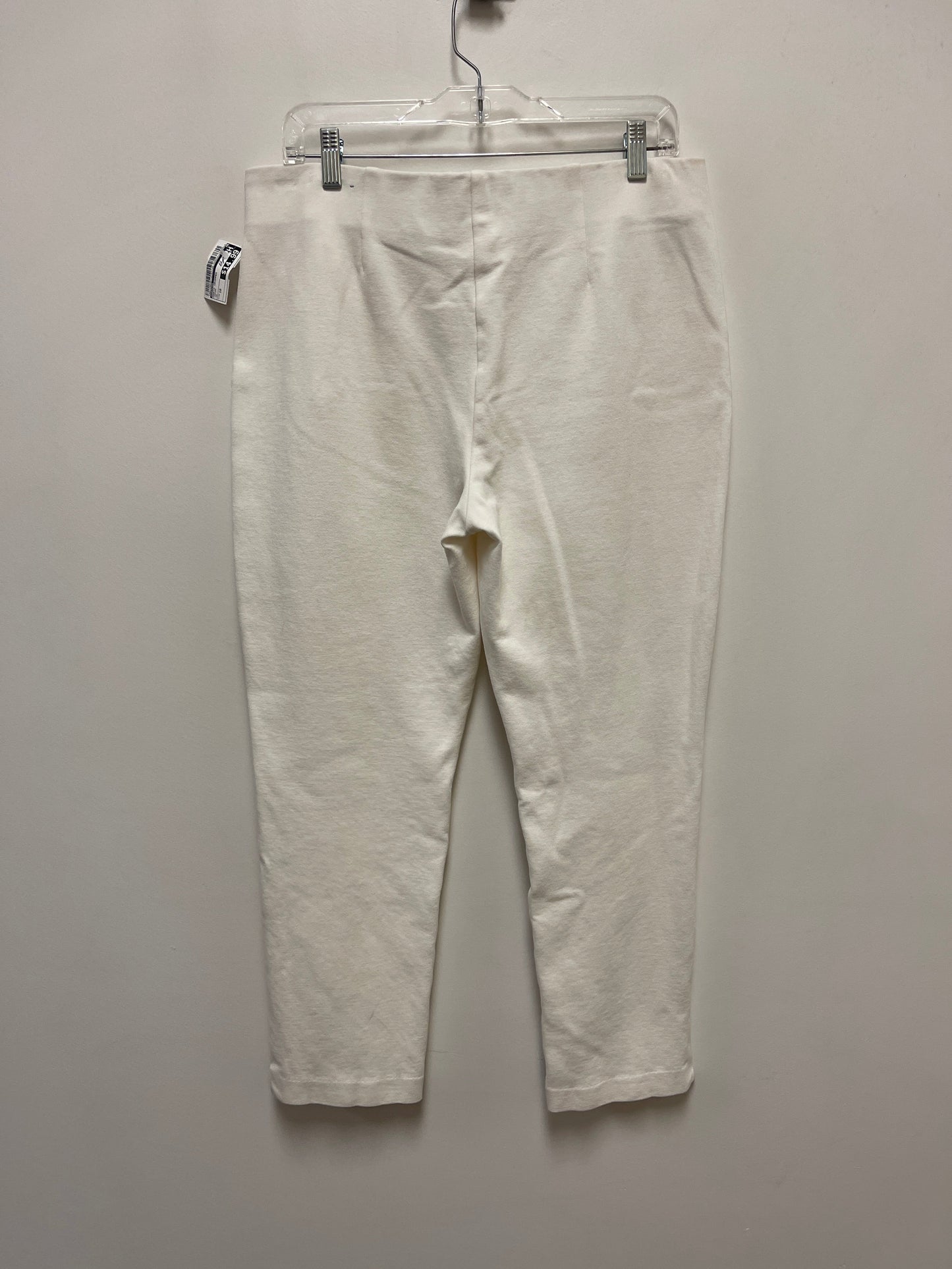 Pants Cropped By Chicos In Cream, Size: 10