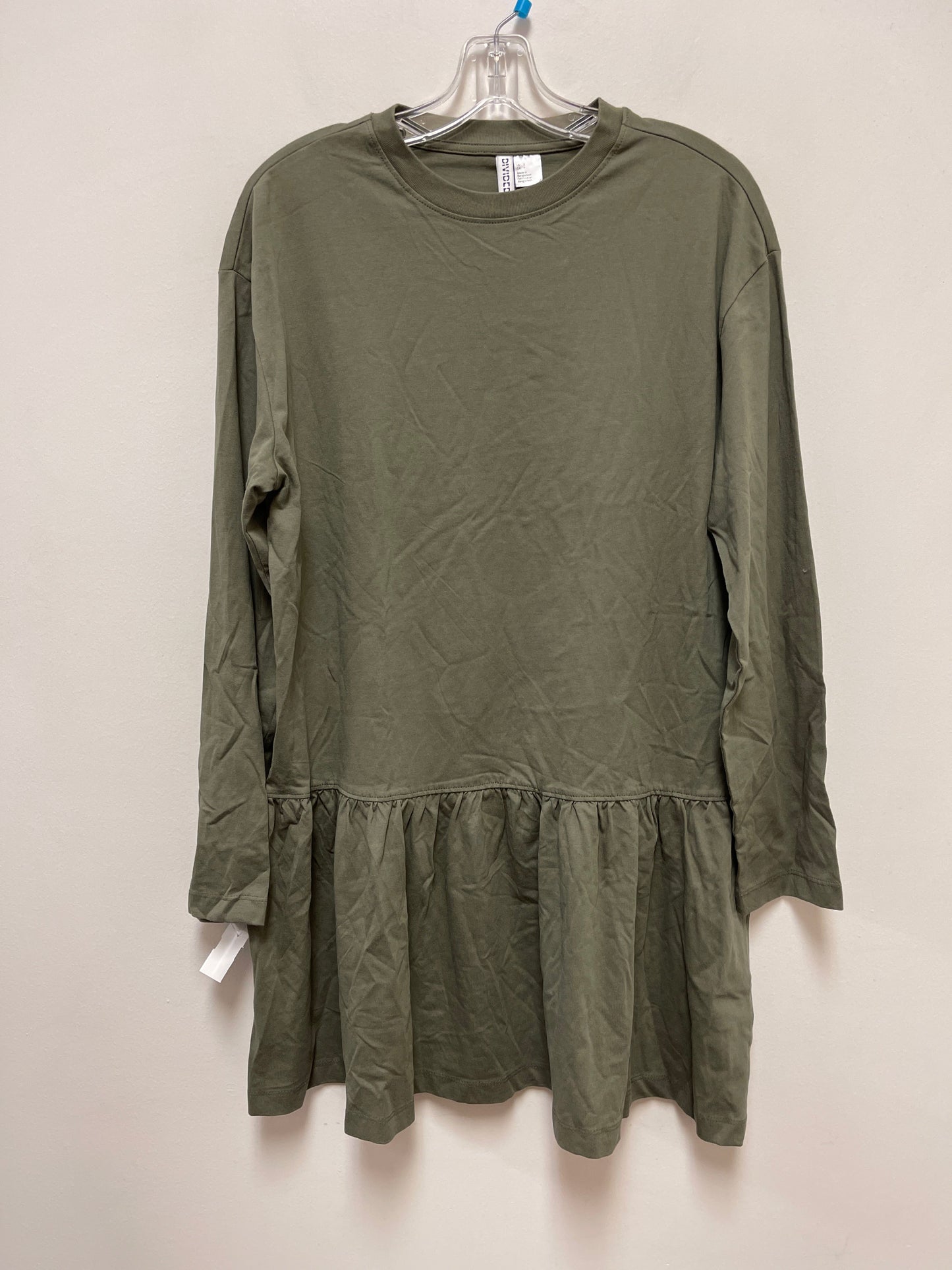 Dress Casual Short By H&m In Green, Size: S