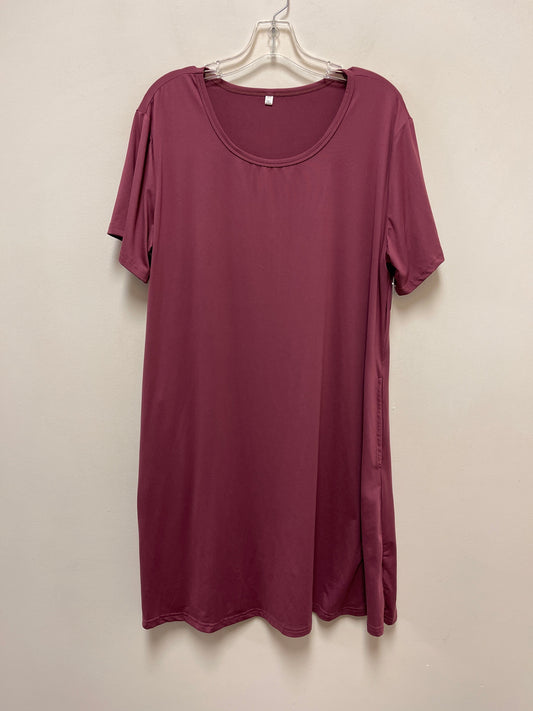 Dress Casual Short By Clothes Mentor In Mauve, Size: 3x