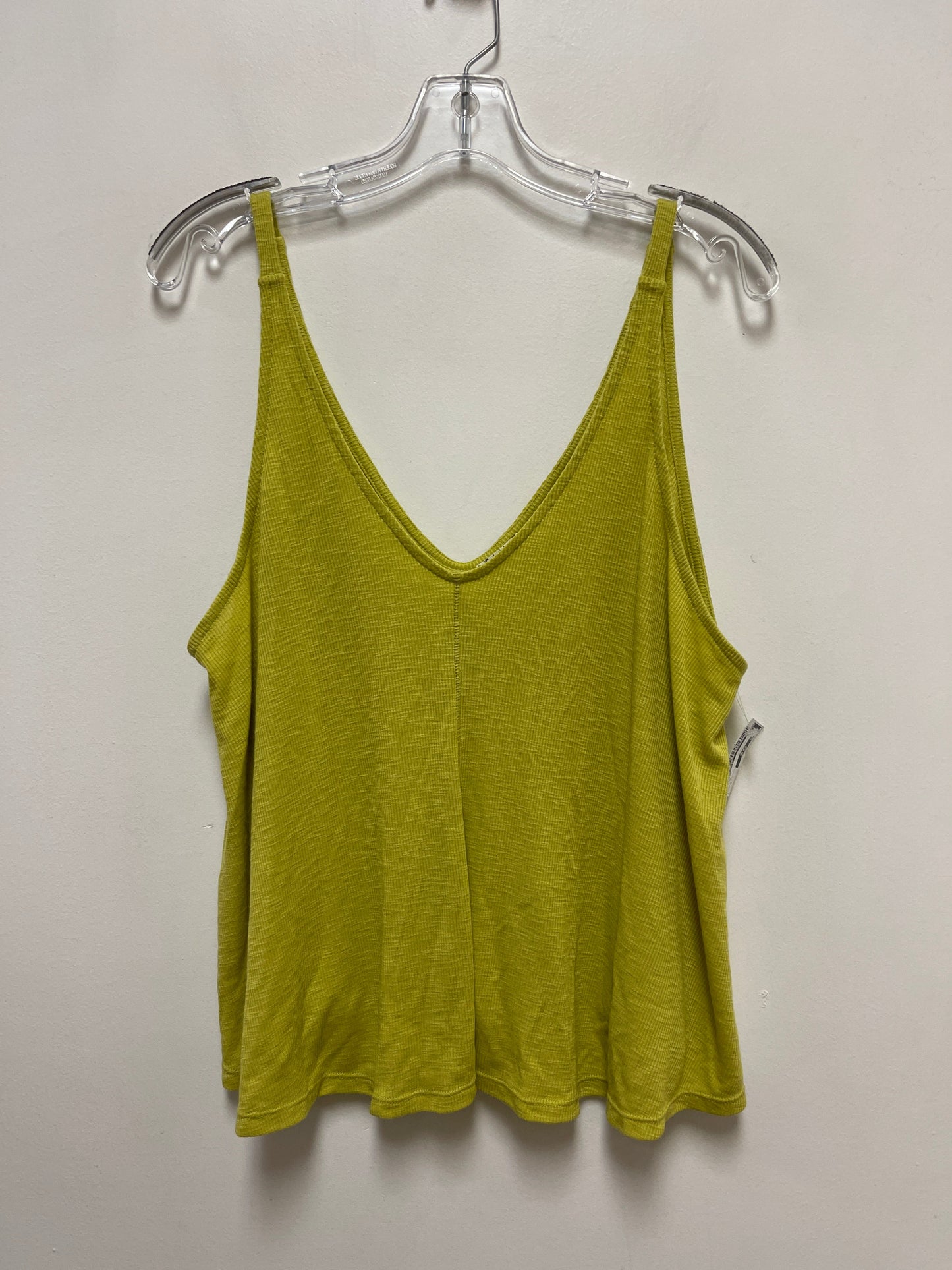 Tank Top By Free People In Yellow, Size: M