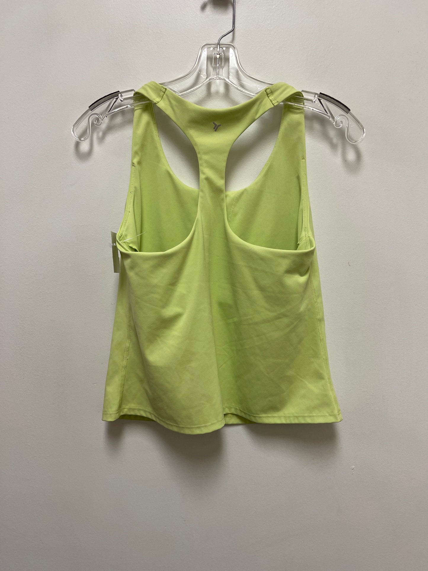 Athletic Tank Top By Old Navy In Yellow, Size: M