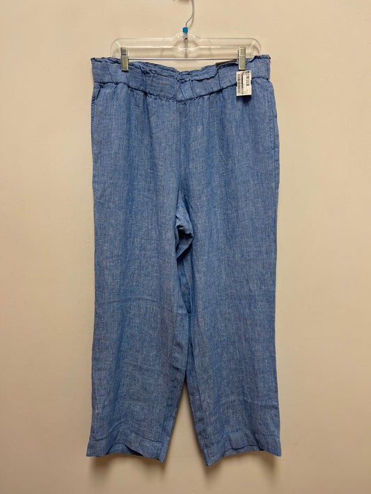 Pants Wide Leg By Talbots In Blue, Size: 12