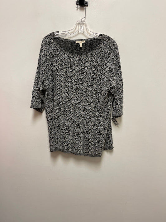 Top Long Sleeve By Eileen Fisher In Black, Size: Xl