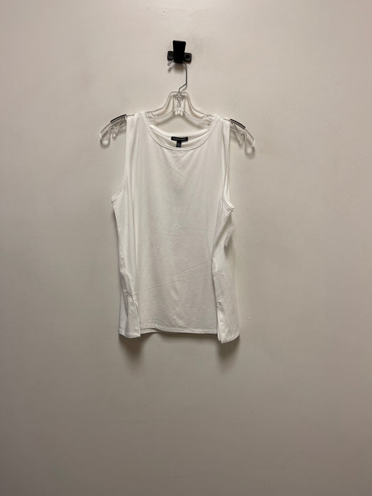 Tank Top By Eileen Fisher In White, Size: Xl