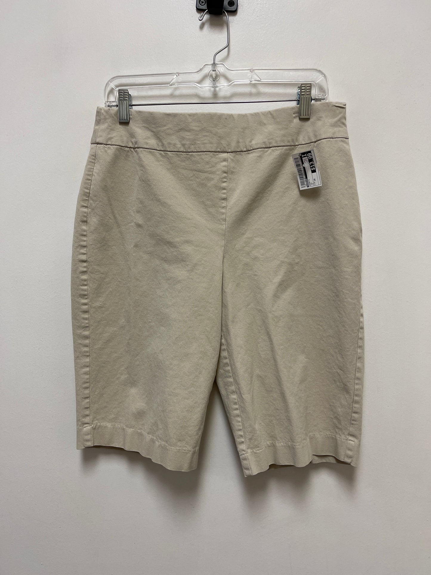 Shorts By Chicos In Tan, Size: 10