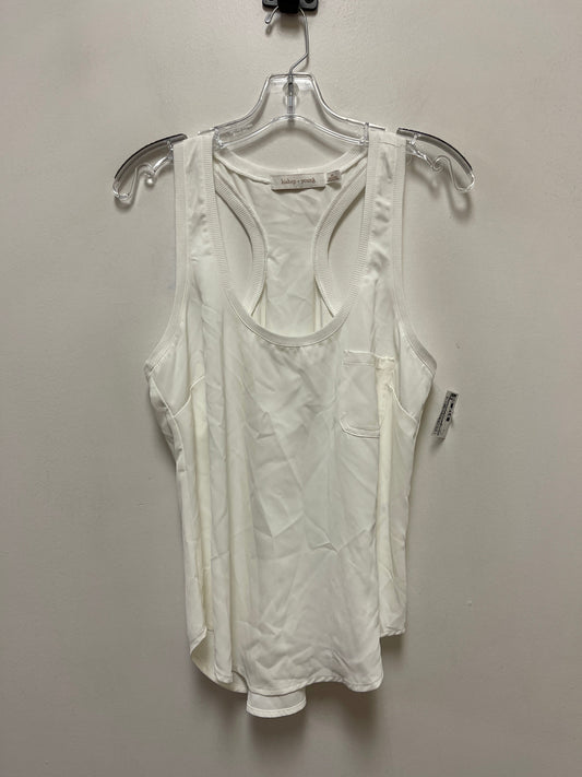 Tank Top By Bishop + Young In White, Size: M