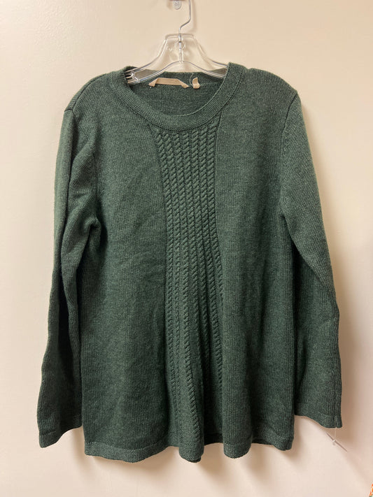 Sweater By Soft Surroundings In Green, Size: L