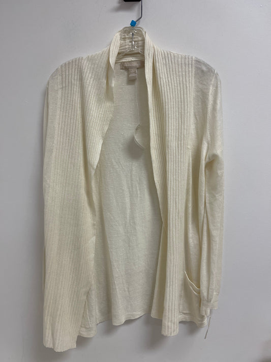 Cardigan By Banana Republic In Cream, Size: L