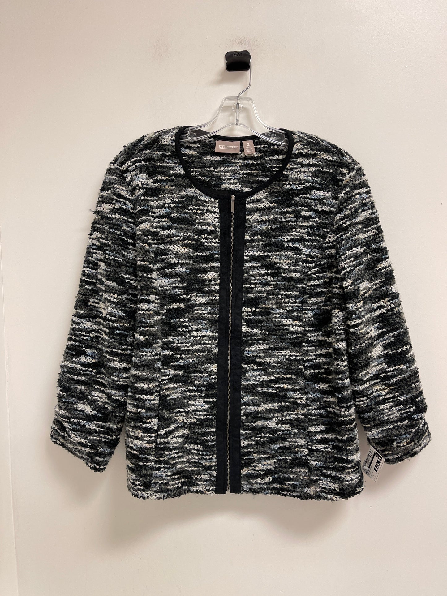 Jacket Other By Chicos In Black, Size: L