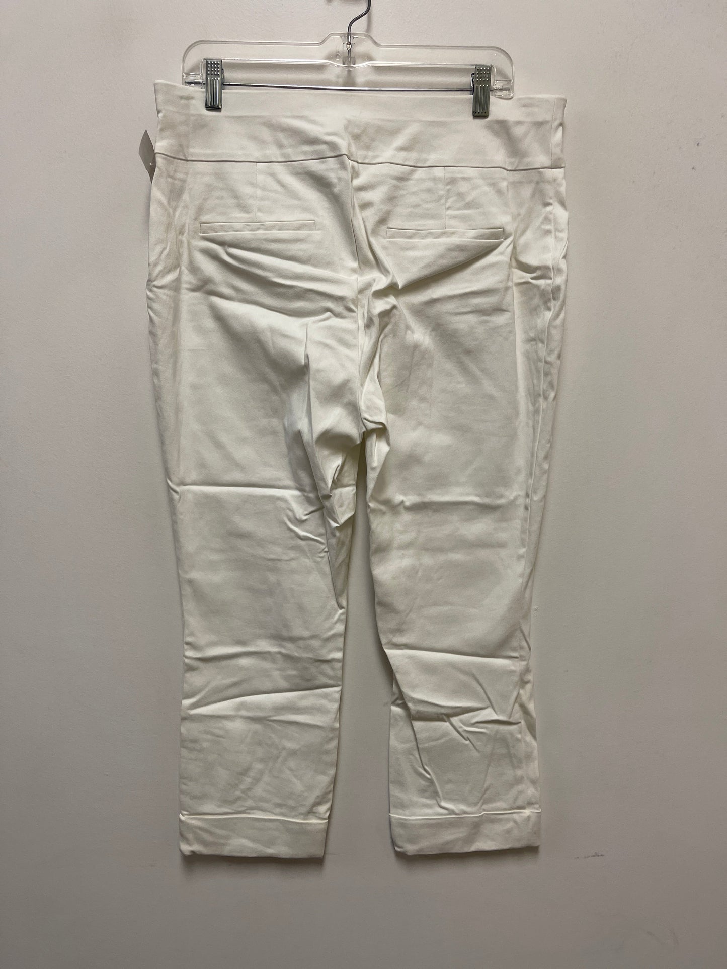 Pants Cropped By New York And Co In White, Size: 14