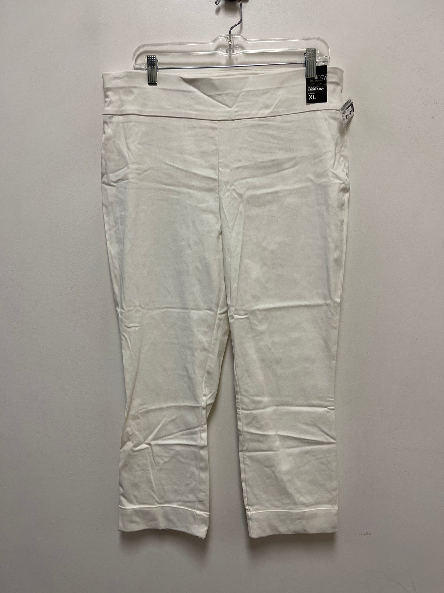 Pants Cropped By New York And Co In White, Size: 14