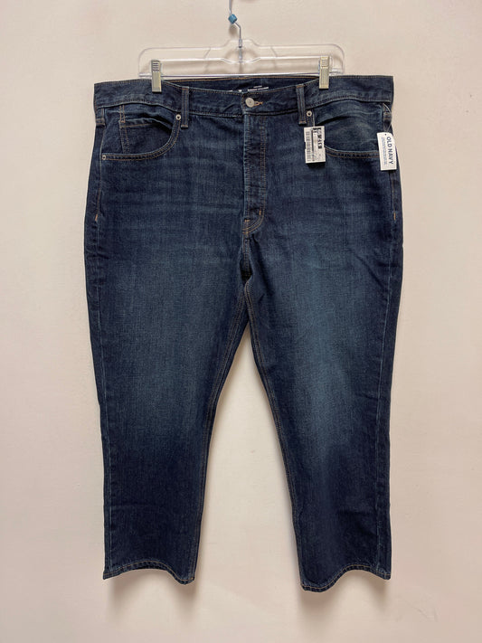 Jeans Straight By Old Navy In Blue Denim, Size: 16