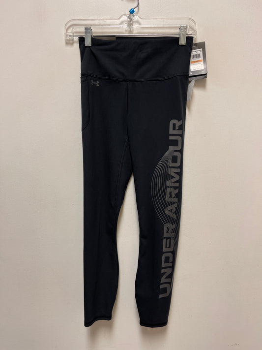 Athletic Leggings By Under Armour In Black, Size: S