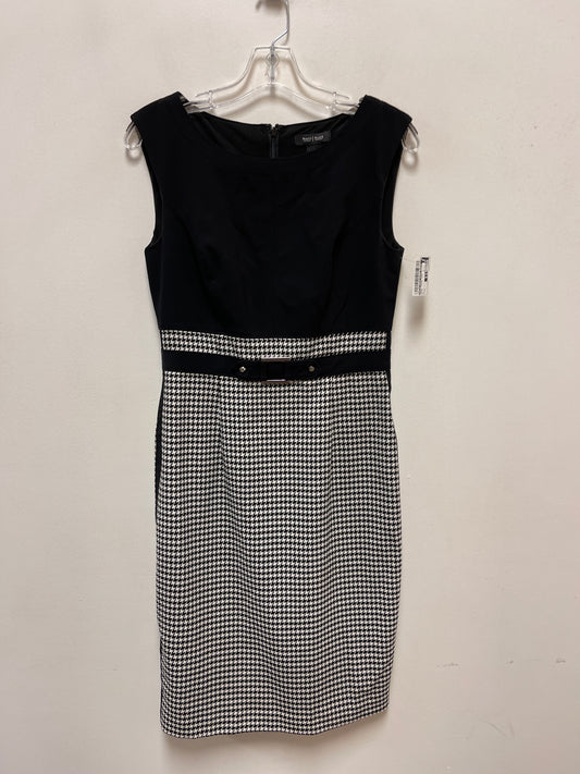 Dress Casual Midi By White House Black Market In Black, Size: S