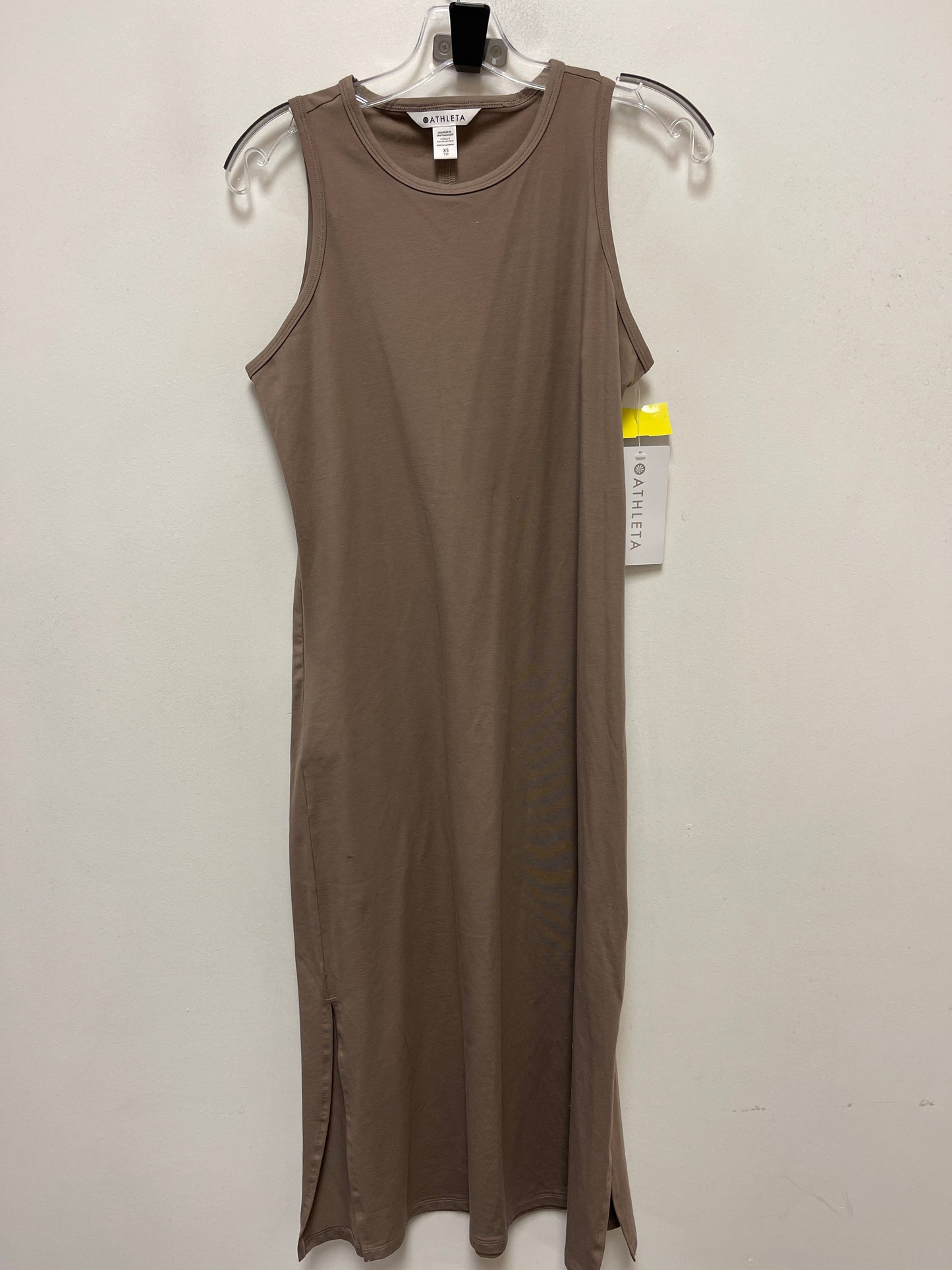 Dress Casual Maxi By Athleta In Brown, Size: Xs