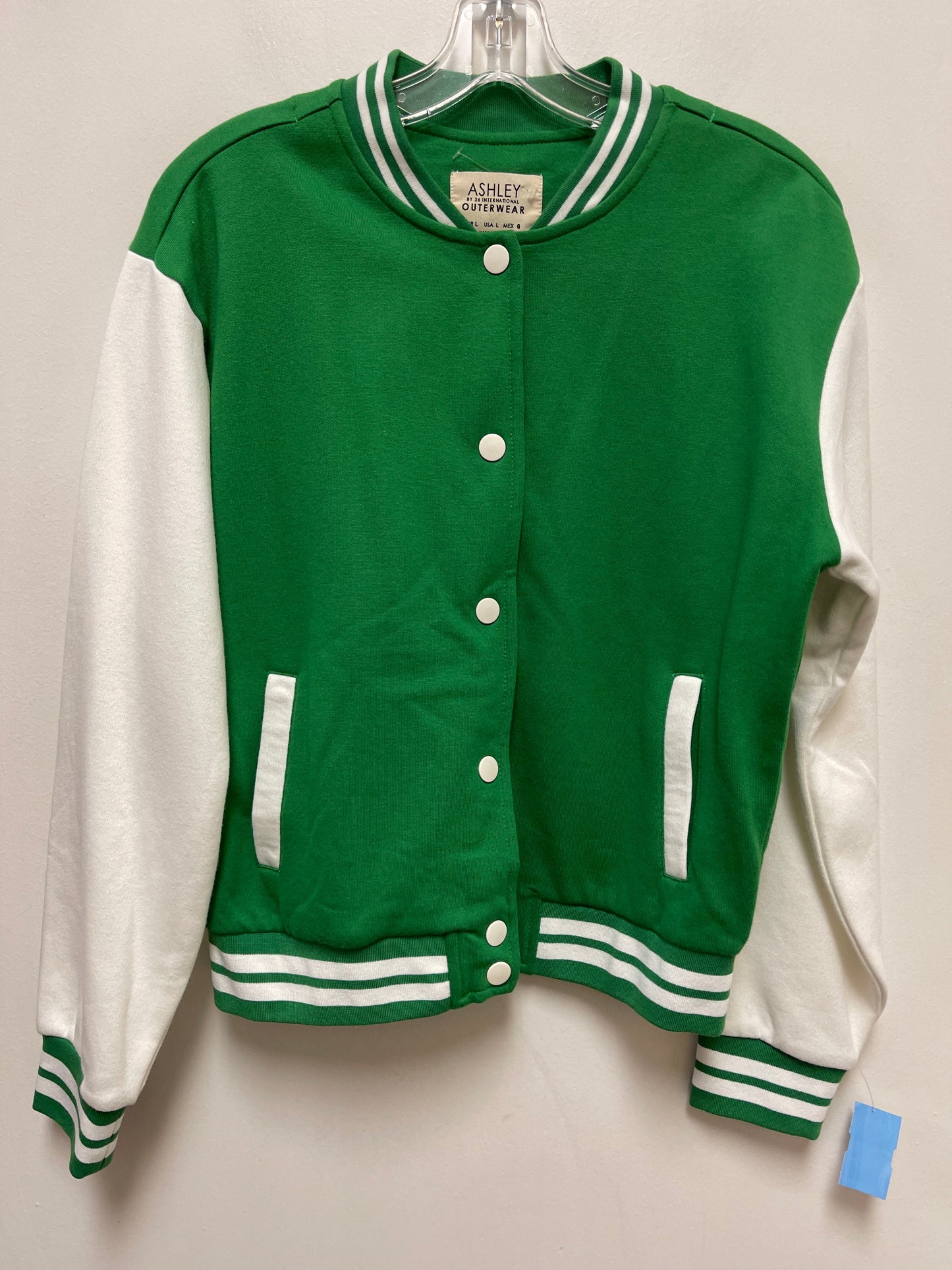 Jacket Other By Clothes Mentor In Green, Size: L