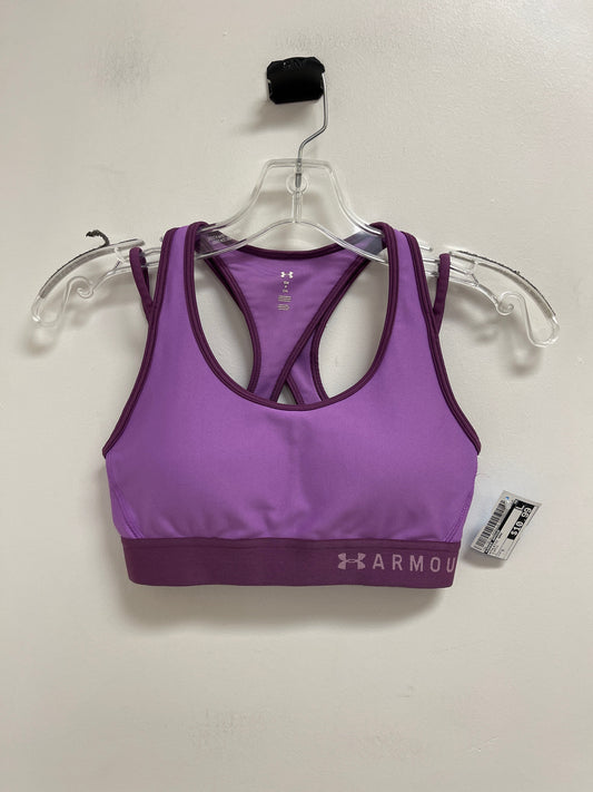 Athletic Bra By Under Armour In Purple, Size: S