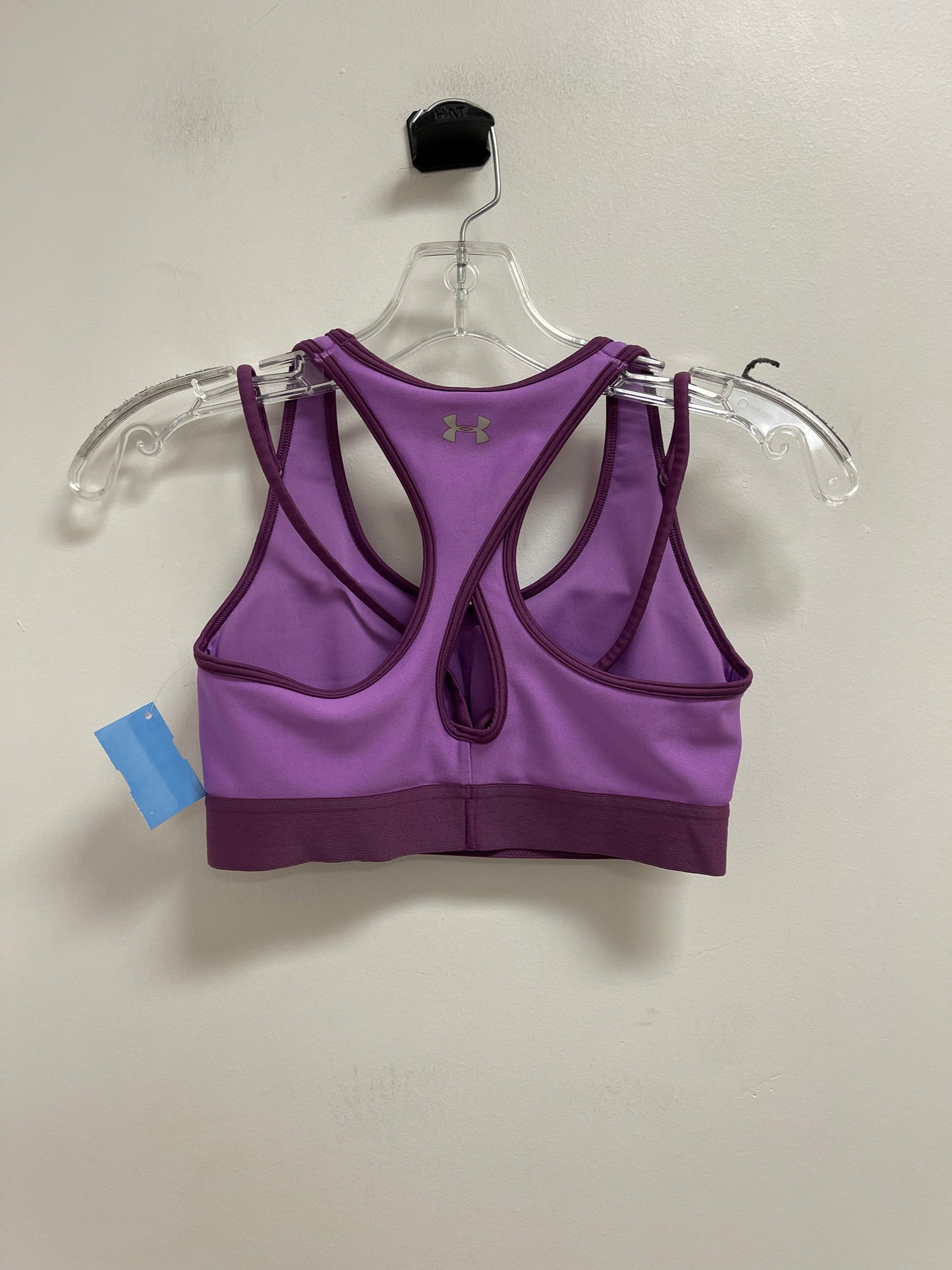 Athletic Bra By Under Armour In Purple, Size: S