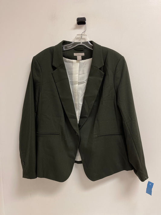 Blazer By H&m In Green, Size: Xl