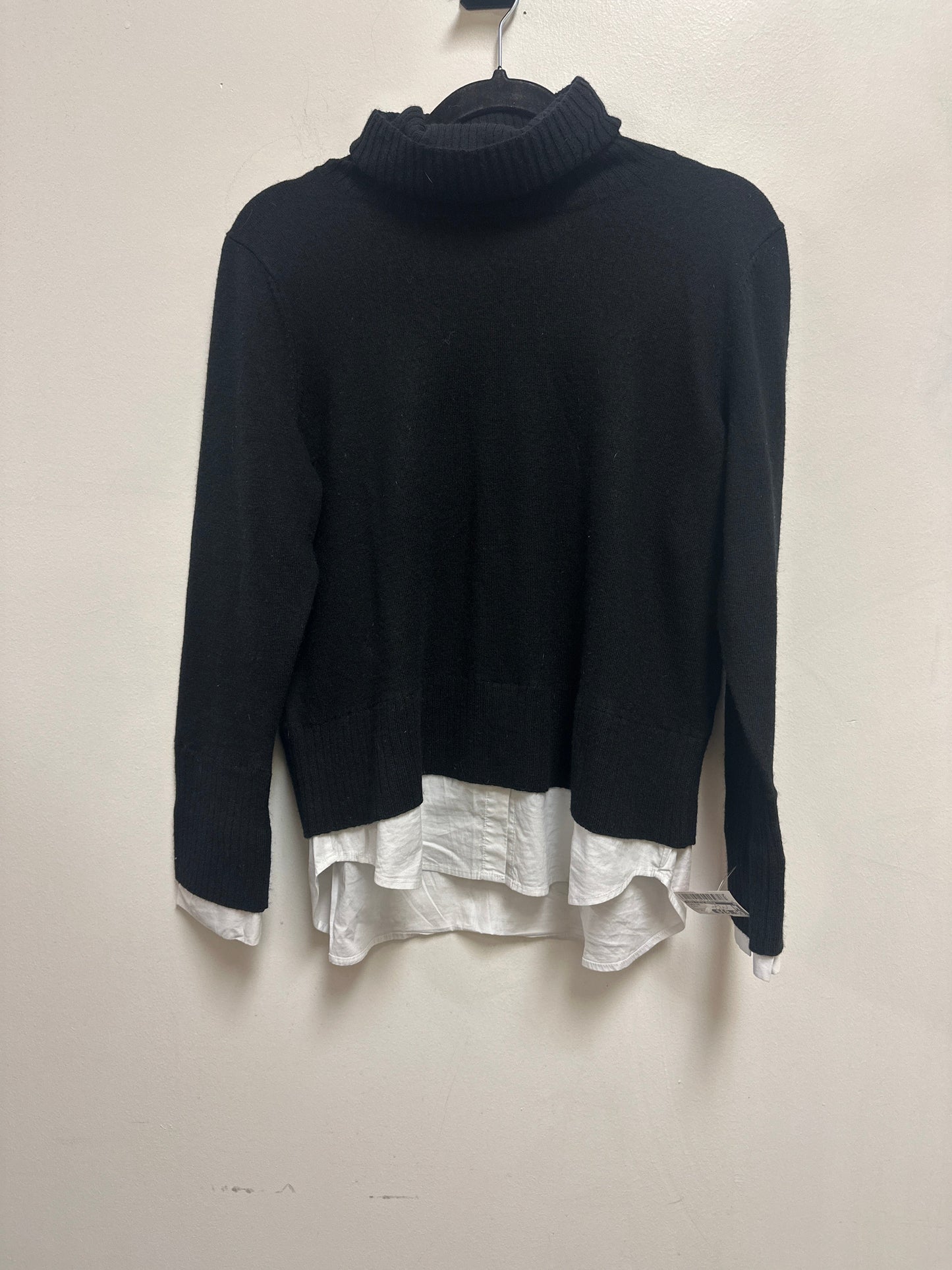 Sweater By Saks Fifth Avenue In Black, Size: Xl