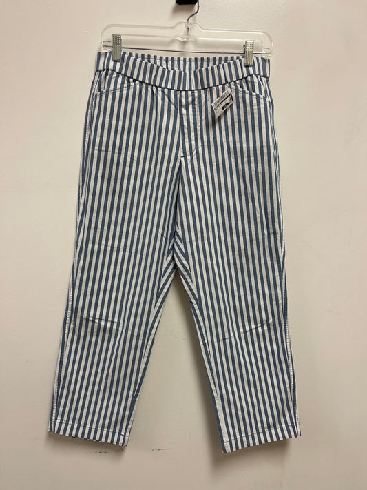 Pants Cropped By Lands End In Blue, Size: 8