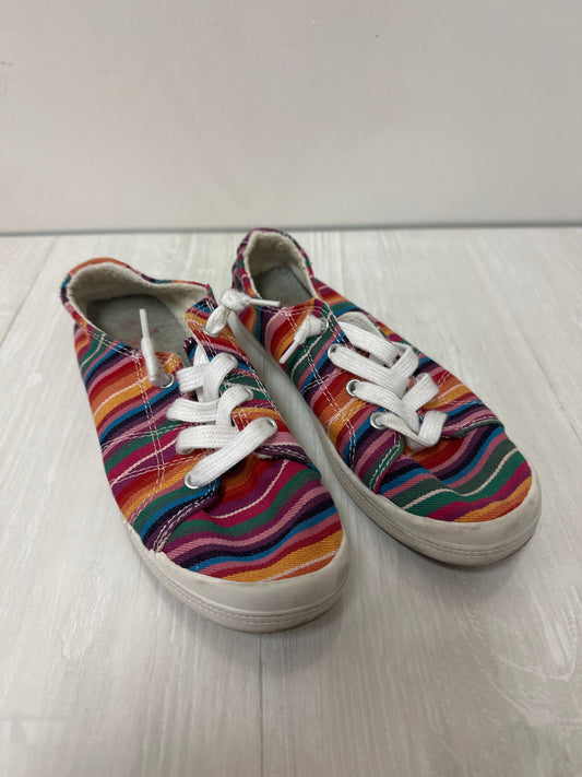 Shoes Sneakers By Jelly Pop In Multi-colored, Size: 6.5