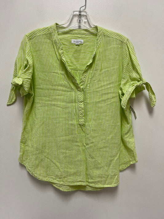 Top Short Sleeve By West Bound In Green, Size: Mp