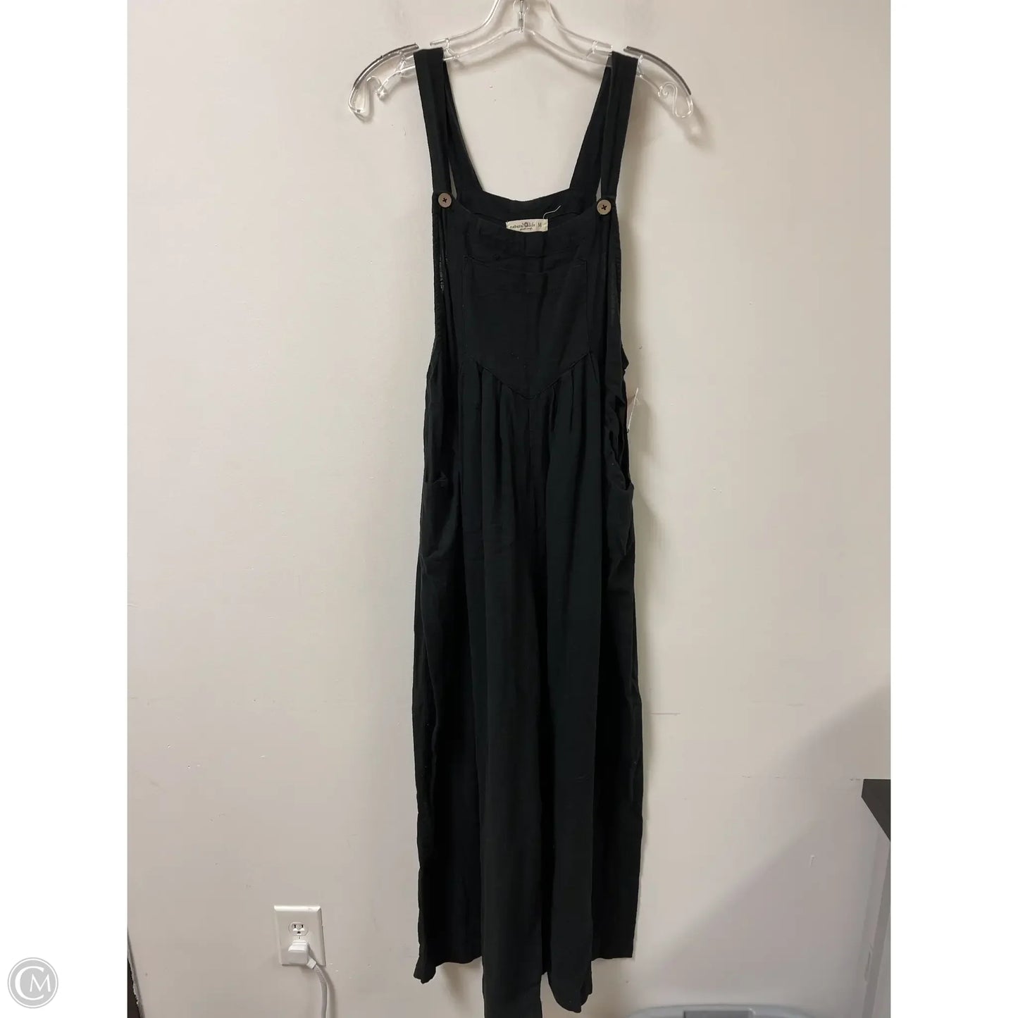 Overalls By Natural Life In Black, Size: M