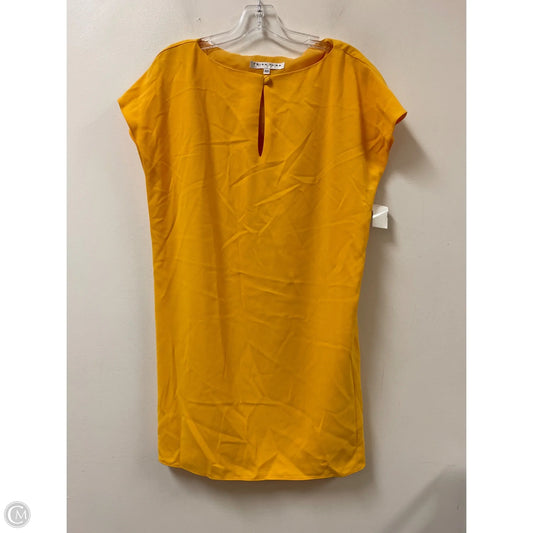 Dress Casual Short By Trina Turk In Yellow, Size: Xs