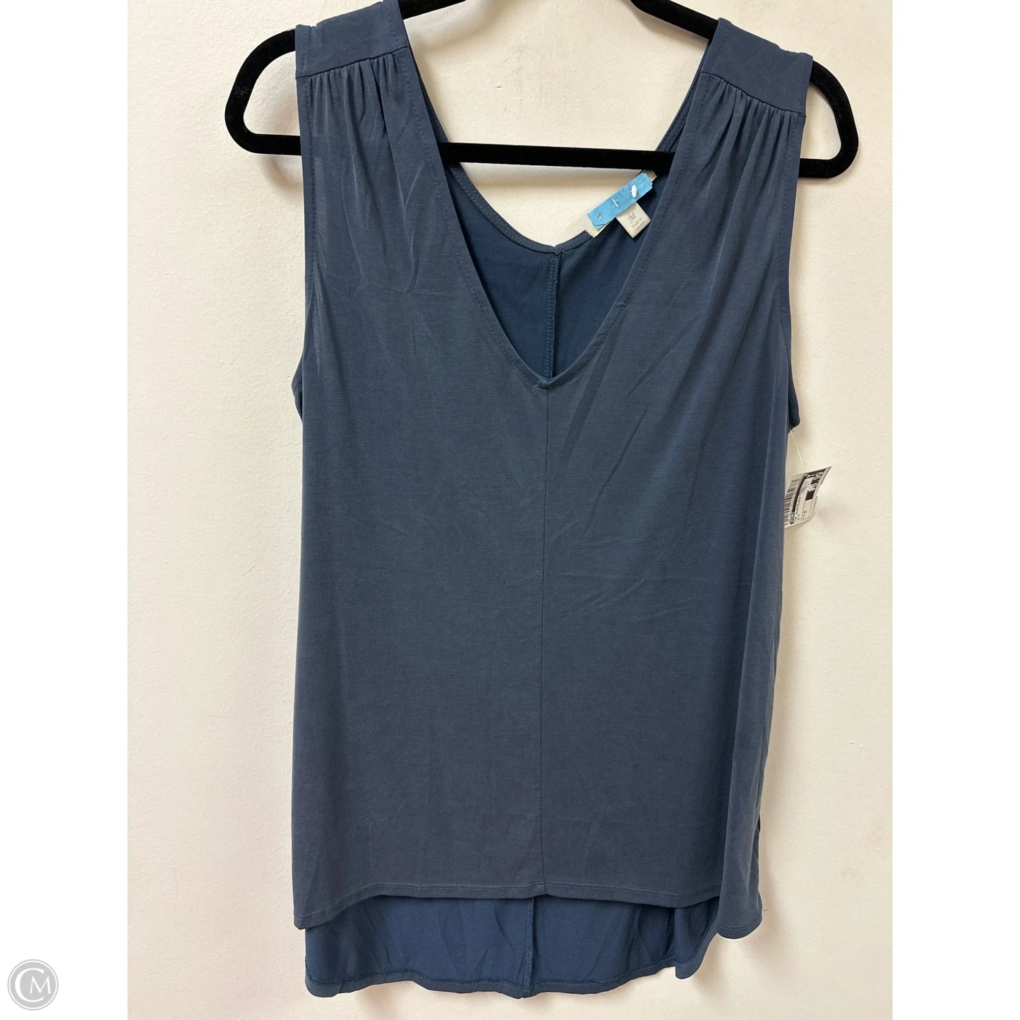 Top Sleeveless By Miami In Blue, Size: M
