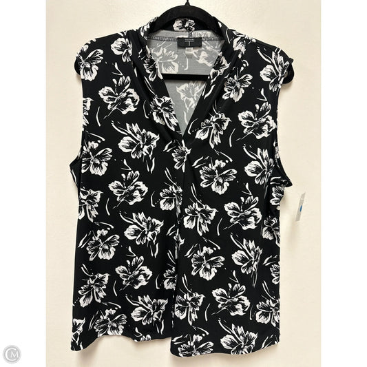 Top Long Sleeve By Alfani In Black, Size: 2x