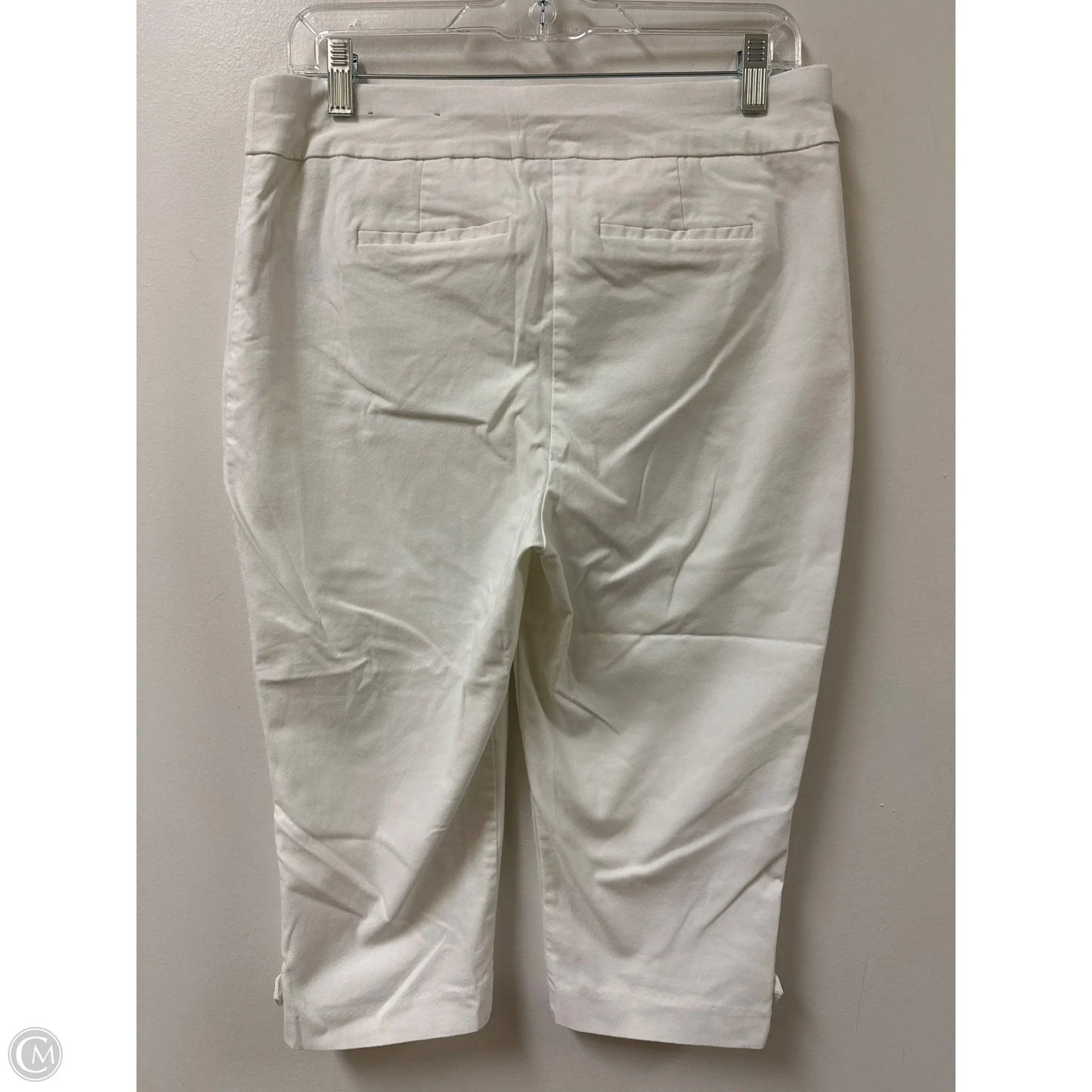 Pants Cropped By Chicos In White, Size: 8