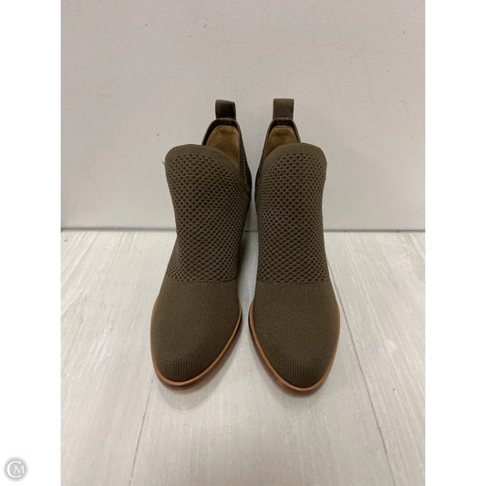 Boots Ankle Heels By Eileen Fisher In Grey, Size: 6