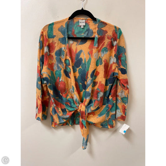 Cardigan By Nic + Zoe In Orange, Size: L