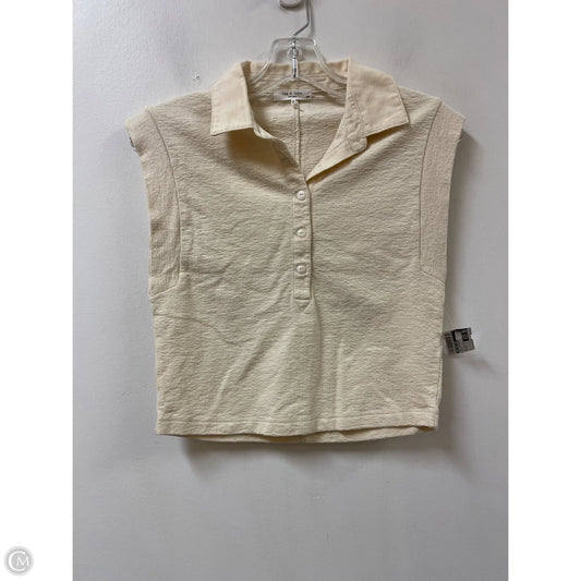 Top Sleeveless By Rag And Bone In Cream, Size: S