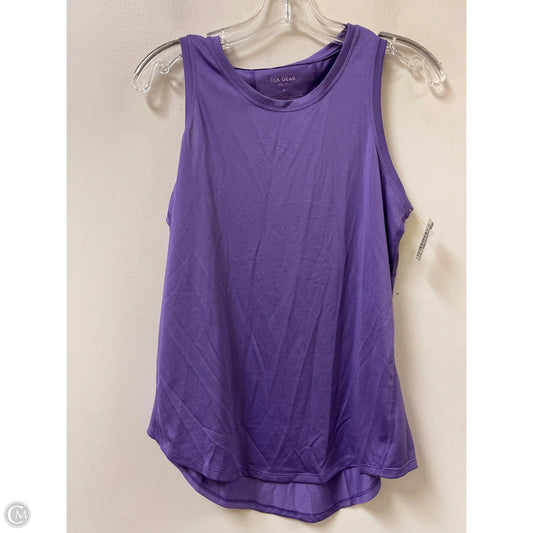 Athletic Tank Top By Tek Gear In Purple, Size: S