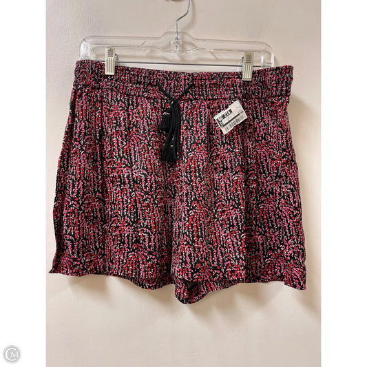 Shorts By Loft In Black & Pink, Size: S