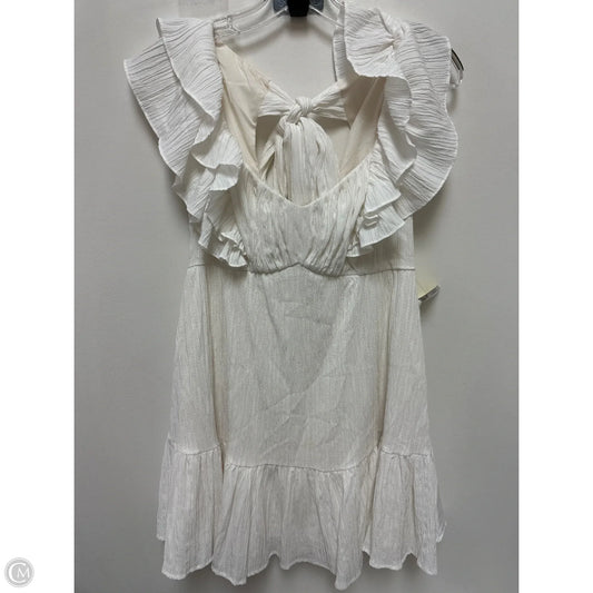 Dress Casual Short By Mustard Seed In White, Size: M