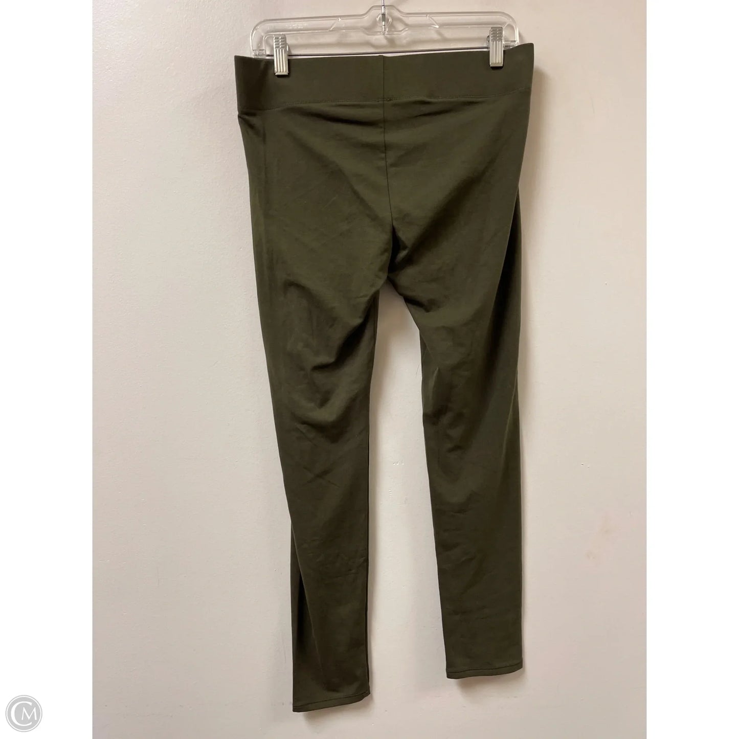 Pants Leggings By Mix It In Green, Size: M