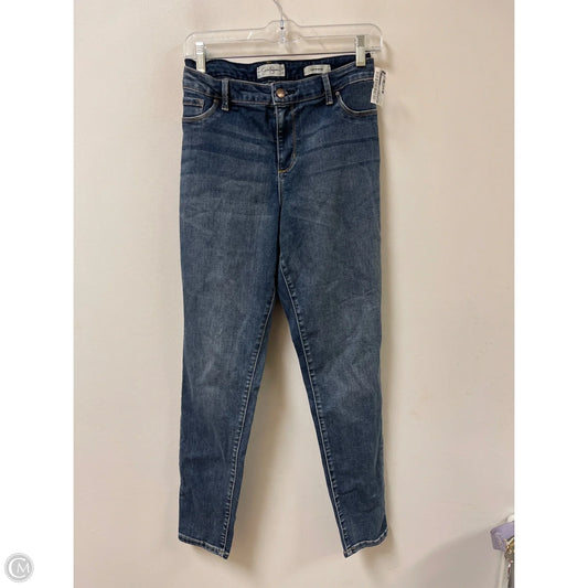 Jeans Skinny By Jessica Simpson In Blue Denim, Size: 16