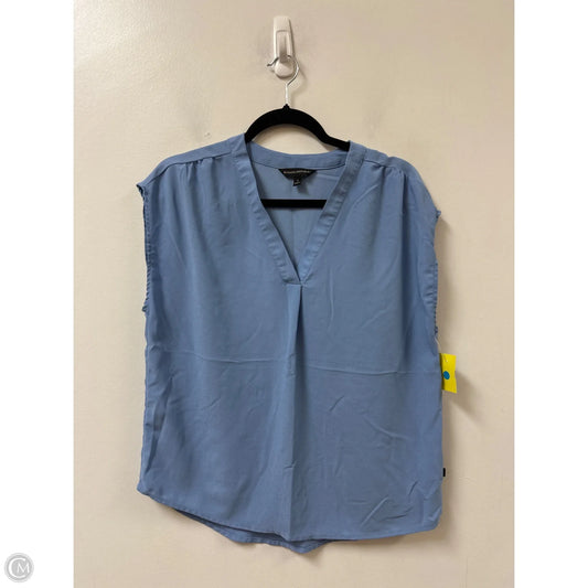 Top Sleeveless By Banana Republic In Blue, Size: S