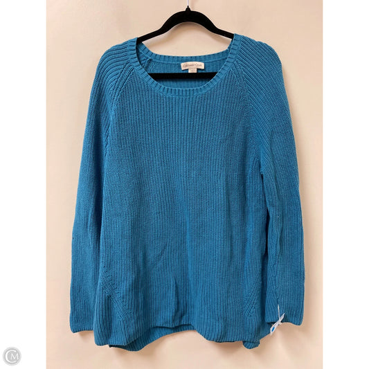 Sweater By Coldwater Creek In Blue, Size: Xl