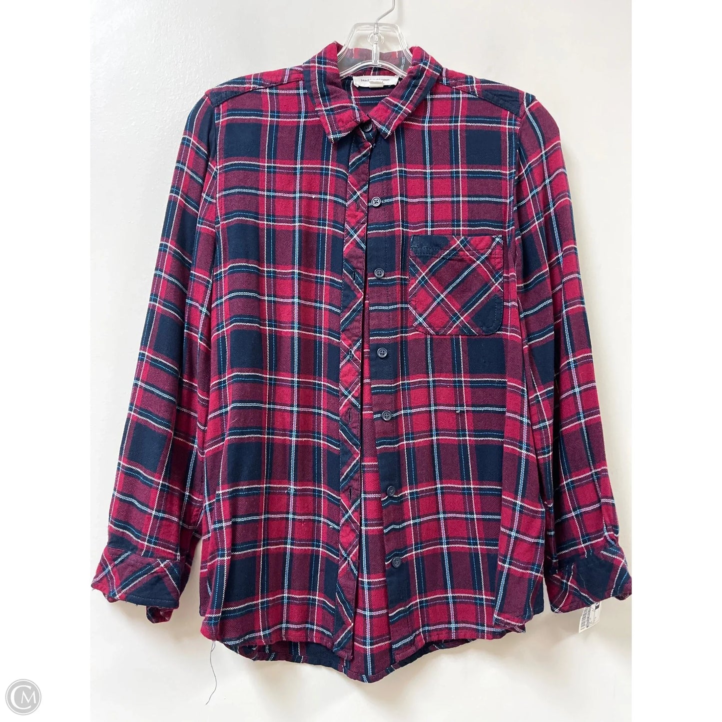 Top Long Sleeve By Beachlunchlounge In Red, Size: S