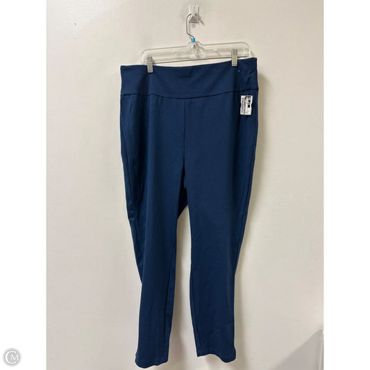 Pants Leggings By Dear Scarlett In Navy, Size: 22
