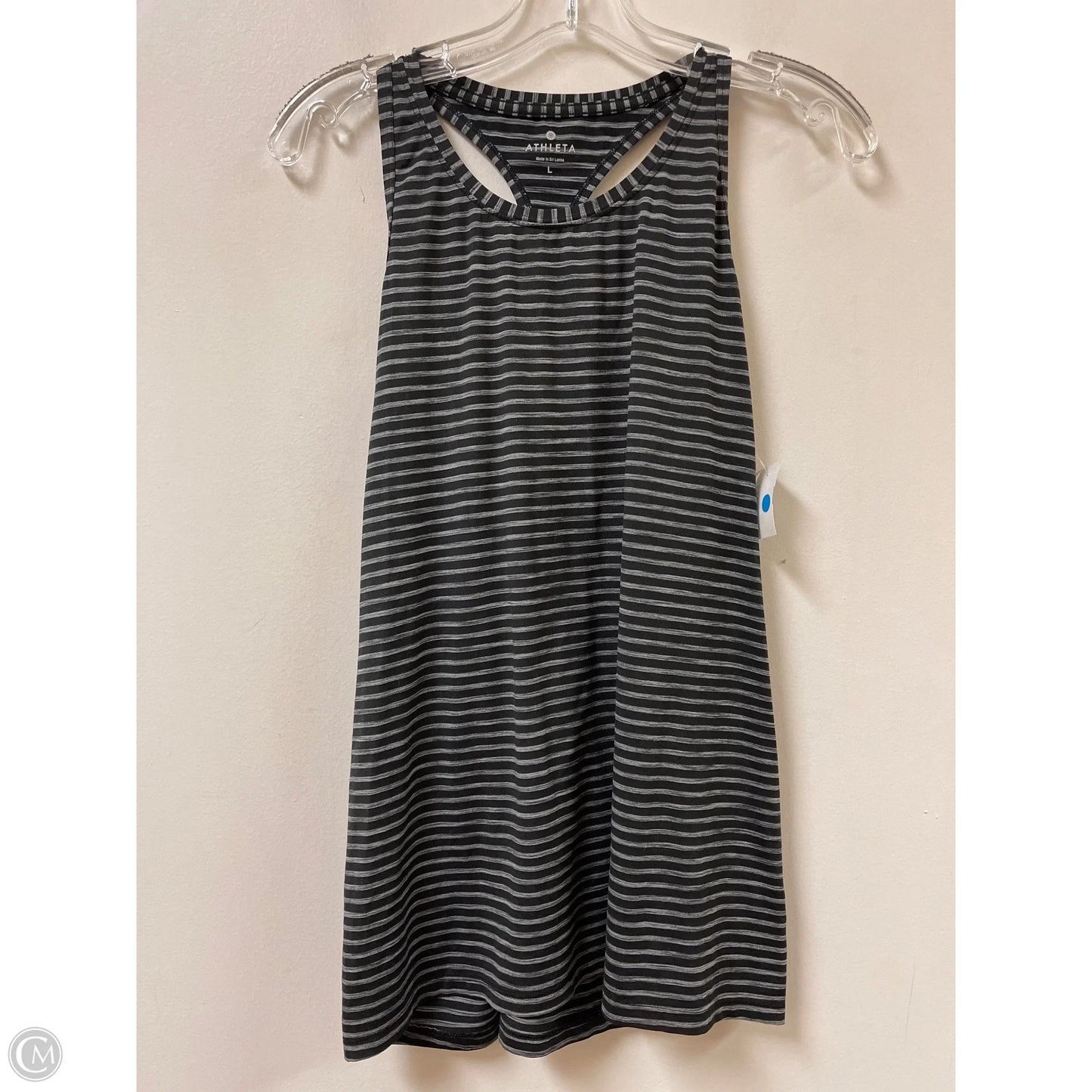 Athletic Tank Top By Athleta In Black, Size: L