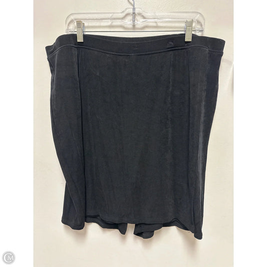 Skort By Chicos In Black, Size: 16