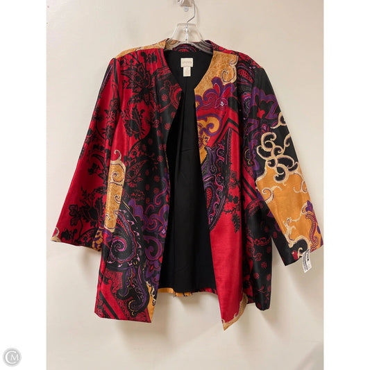 Blazer By Chicos In Multi-colored, Size: Xl